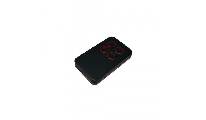 Gate Remote Control - HiSmart 4-Button Universal, 433–868 MHz, Black