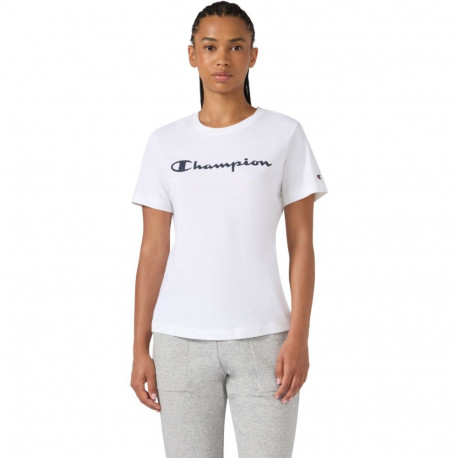 Koszulka damska Champion Short Sleeve biała 118428 WW001 XL