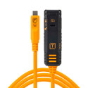 TetherPro Optima 10G TetherBoost USB-C Extension Cable 4.8m | Orange