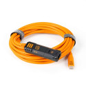 TetherPro Optima 10G TetherBoost USB-C Extension Cable 4.8m | Orange
