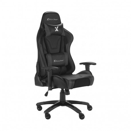 "XROCKER Gaming Brostuhl black 3D-Armlehne/Komfortkissen/100kg"