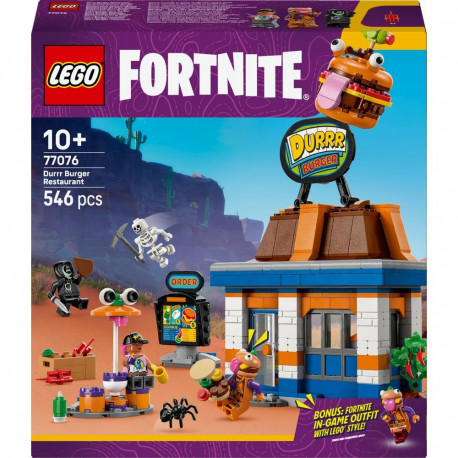 "LEGO Fortnite Durrr Burger Restaurant 77076"