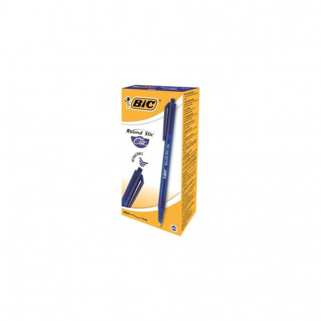 BIC Ball pen Round Stic Clic, 1.0 mm Blue, Boxh 20 pcs. 379640