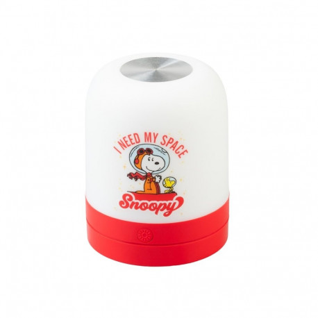 Snoopy - Lampka ambientowa LED dla dzieci bezprzewodowa USB-C z regulacją jasności