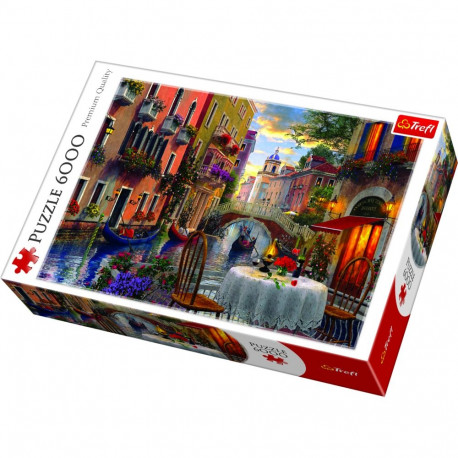 TREFL puzzle Romantic Supper 6000 pcs