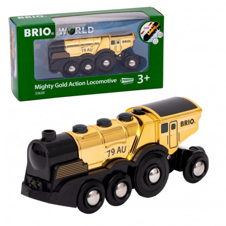 BRIO patareivedur valguse ja heliga, kuldne