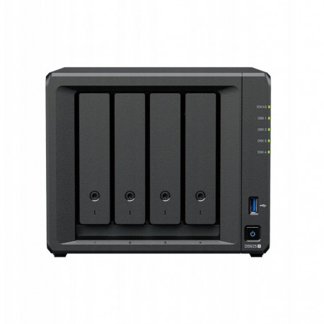 Serveris SYNOLOGY DS925+ DiskStation NAS Ryzen V1500B 4GB ECC SODIMM