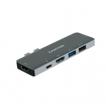 Canyon DS-5 USB 2.0 Type-C Grey
