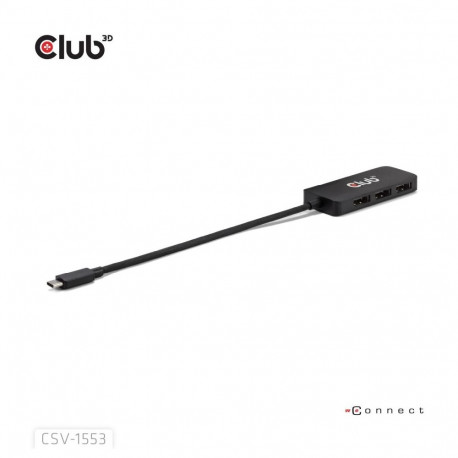 CLUB3D USB Type-C jaotur CSV-1553, must