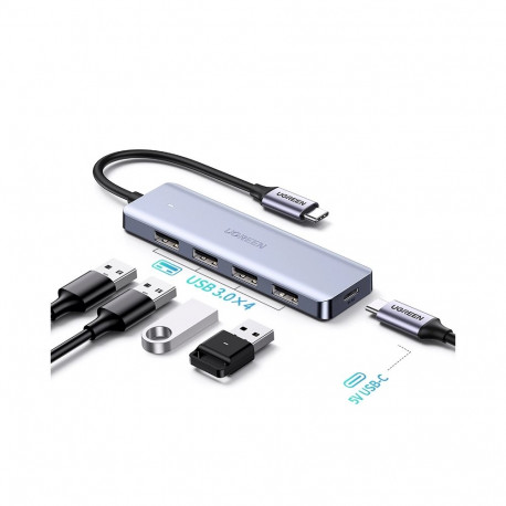 Ugreen 70336 interface hub USB 3.2 Gen 1 (3.1 Gen 1) Type-C 5000 Mbit/s