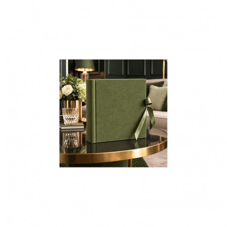 Photo Album - Gedeon DBCL50 29×32 cm, 100 Pages, Velvet Olive