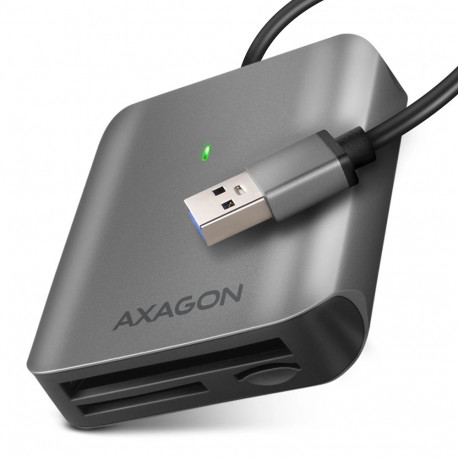 Axagon väline kaardilugeja CRE-S3 USB-A 3.2 Gen 1 3-slot & lun SD/microSD/CF USB 3.2 Gen 1 (3.1 Gen 