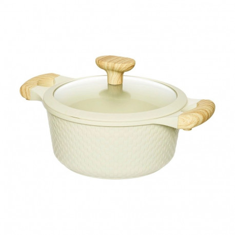 Resto Kitchenware Ran 2.4 L Round Beige  Wood
