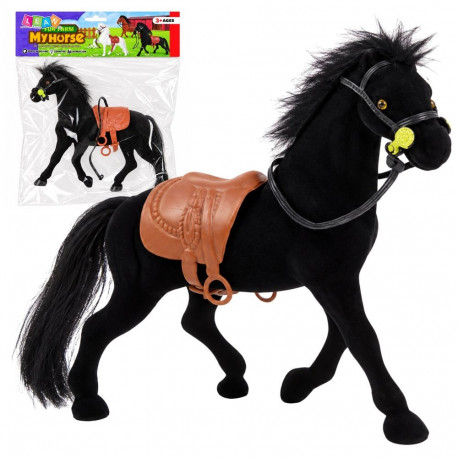figuur aksamitne hobune must farm