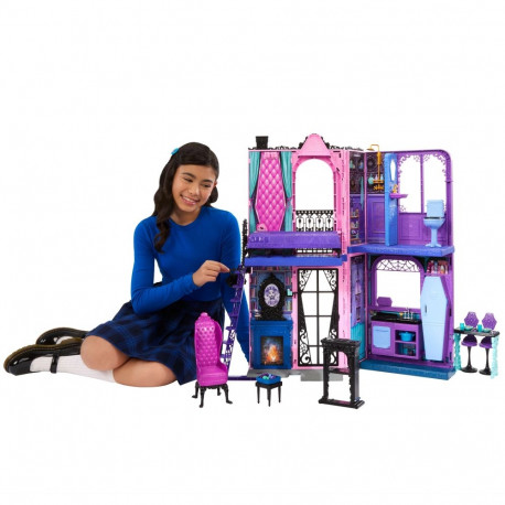 Monster High nukumaja Boo-tique Hotel, igas toas õudsed üllatused ja 13+ tarvikut