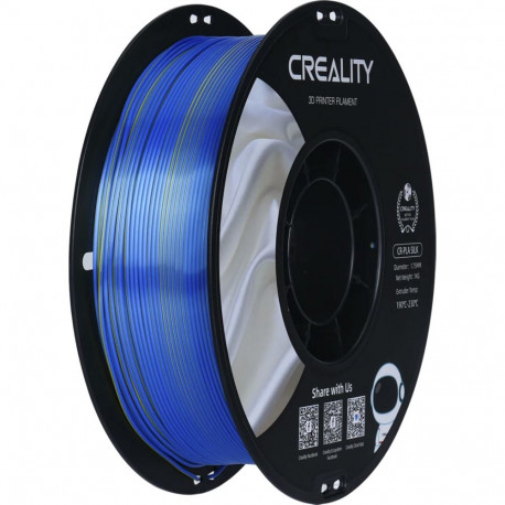 CR-Silk 3D-filament PLA 1kg 1,75mm rullil, sinine