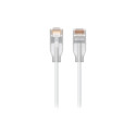 Ubiquiti UACC-Cable-Patch-EL-3M-W Nano-thin patch cable with 2.5 GbE support designed to show Etherl
