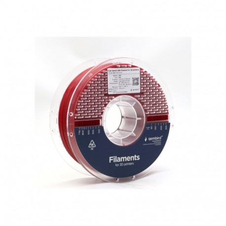 Flashforge ABS-filament 3DP-ABS1.75HY-01-R suure kiirusega 1.75mm 1kg, punane