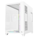 RAMPAGE PC CASE WITH TEMPERED GLASS white