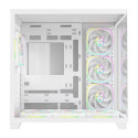 RAMPAGE PC CASE WITH TEMPERED GLASS white