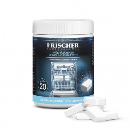 Dishwasher Cleaning Tablet - Frischer 20 pcs. Easy to Use
