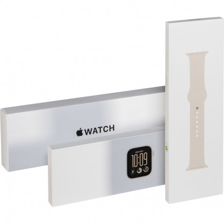 Apple Watch SE 3 44mm GPS Alu Sport S/M, tähevalgus/liiv