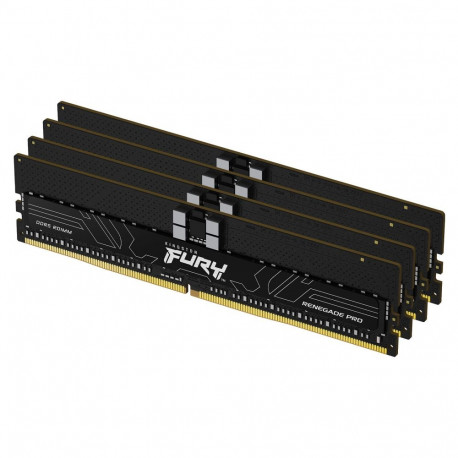 "KINGSTON 128GB 6400MT/s DDR5 ECC Reg CL32 DIMM Kit of 4 FURY Renegade Pro EXPO"