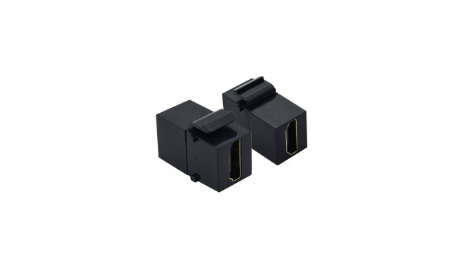 "HDMI Keystone Modul schwarz"