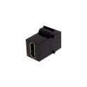 "HDMI Keystone Modul schwarz"