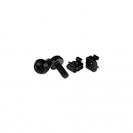 STARTECH.COM kruvid ja korvmutrid M6 x 12mm, 100-osaline pakk, must