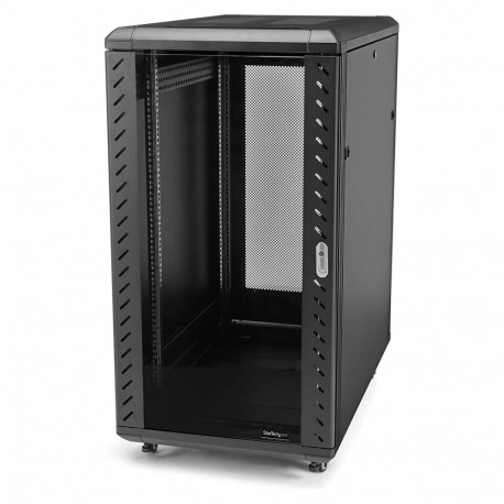 "STARTECH.COM 18HE 48,26cm 19Zoll Serverschrank - 800mm tief - bis zu 800 kg - abschliessbarer Netzw