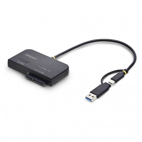 "USB-C und USB-A auf M.2 NVMe und 6,35-8,89cm 2,5-3,5Zoll SATA Adapter 10Gbps werkzeugloser externer