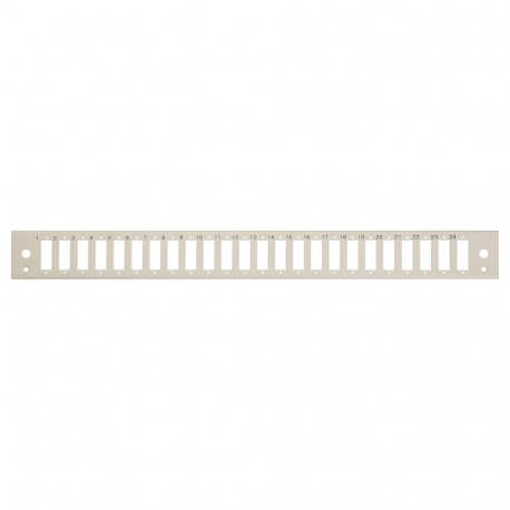 "Equip 19"" Patchpanel 24xSC-Duplex 1U Stahl gr"