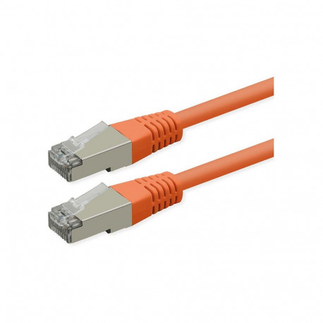 "KAB ROLINE Patchkabel Cat.6 Class E PoE S/FTP PiMF orange 7m"
