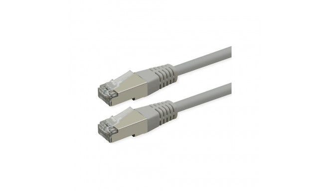 "KAB ROLINE Patchkabel Cat.6 Class E PoE S/FTP PiMF grau 2m"