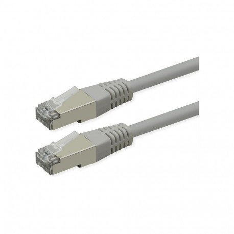 "KAB ROLINE Patchkabel Cat.6 Class E PoE S/FTP PiMF grau 1m"