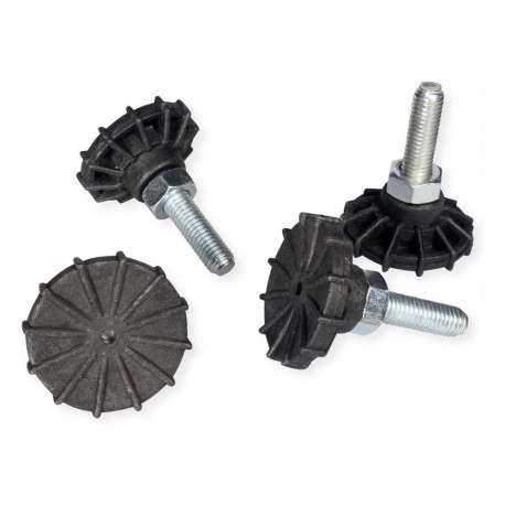 "48,26cm 19Zoll Nivellierfusse 4 Stuck"