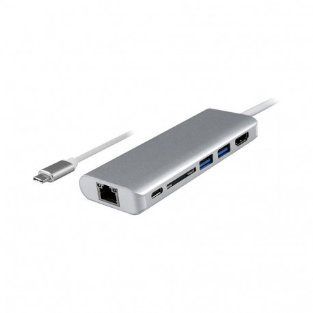 "Dockingstation USB Typ C HDMI 4K USB 3.0 / USB 3.2 Gen 1 SD/MicroSD Gigabit Ethernet"