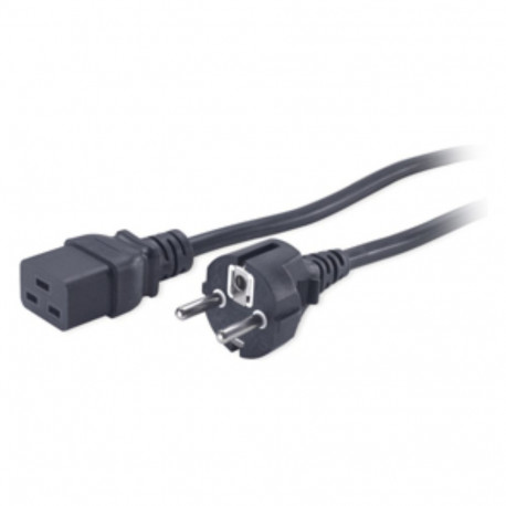 "APC Power cable IEC 60320 C19 to power CEE 7/7m AC 230V 2,5m Black"