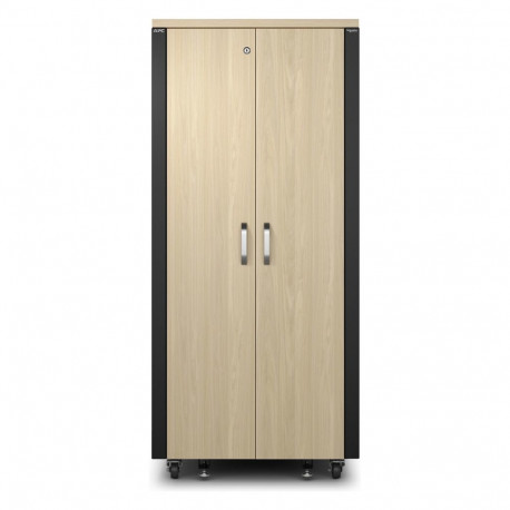 "APC NetShelter Soundproof Server Rack 32U 230V 1666H x 750W x 1134D mm Maple"