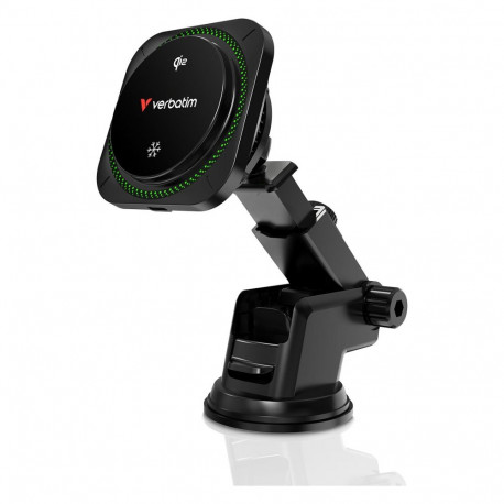 "Verbatim Wireless Charger KFZ CND-01 15W USB-C 1,0m schwarz"