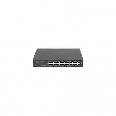 "LANBERG Switch RSGE 24-Port 1GB unmanaged Gigab.Ethern. 19"