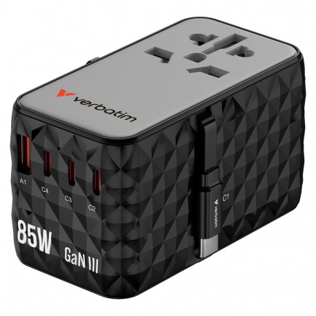 "Verbatim ChargenTravel Diamond 85W Retr. Cable CNT-02 32127"