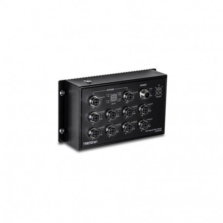Trendnet TI-XPG102 network switch Unmanaged Power over Ethernet (PoE) Black