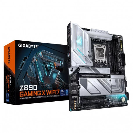 GIGABYTE emaplaat Z890 GAMING X WIFI7, toetab Intel Core Ultra (Series 2) protsessoreid, 16+1+2 phas