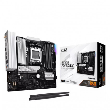 Asrock B850M Pro RS WiFi AMD B850 Socket AM5 micro ATX