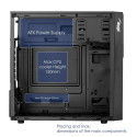 Computer Case - Akyga AK19BK | Black
