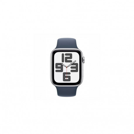 Apple Watch SE2 (2023) GPS 44mm Silver Alu case, Storm Blue Sport Band EU MREC3