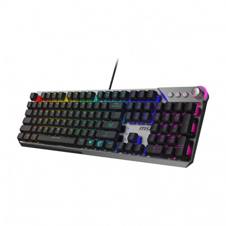 MSI mänguriklaviatuur STRIKE 600 V2 SILENT, juhtmega, US, mehaaniline – vaikne
