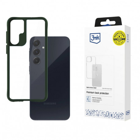 3mk kaitseümbris Satin Armor Case+ Samsung Galaxy A55 5G, roheline
